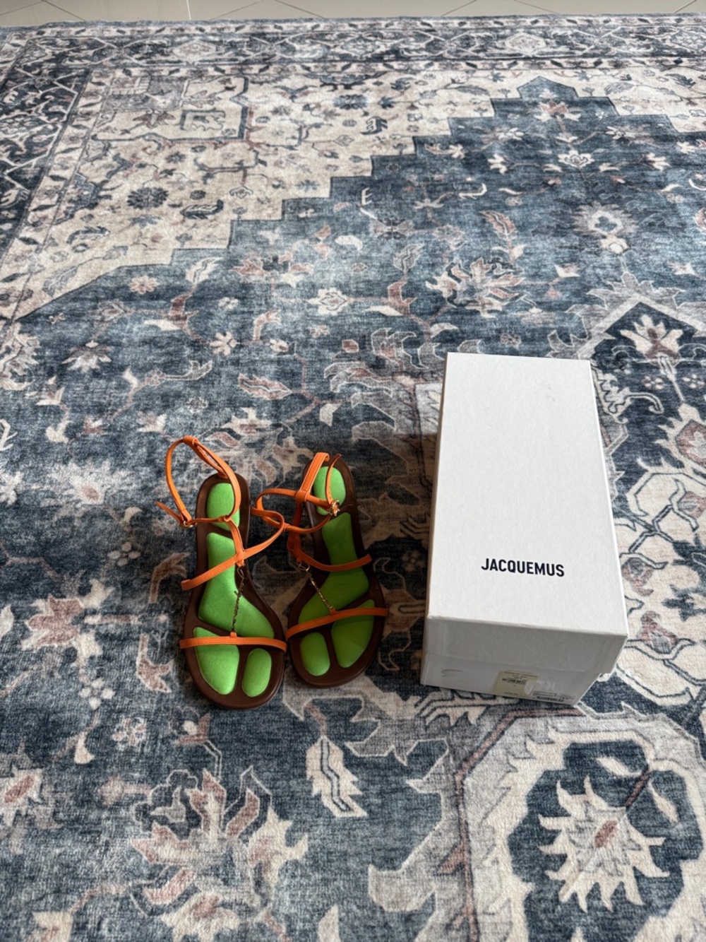 Jacquemus 'Pralu' sandals 37 : like New - Picture 7 of 15